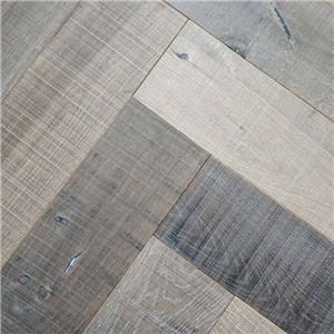 SAWN MARK HERRINGBONE OAK WOOD PARQUET WOOD FLOORING