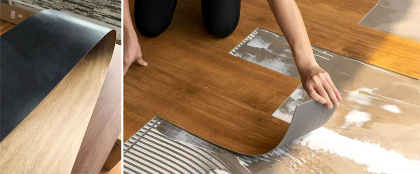 dry back vinyl flooring