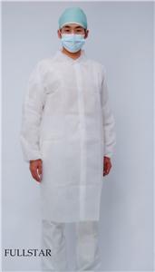 Disposable Non Woven PP Visitor Coat