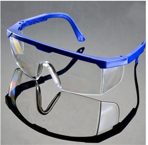 Des lunettes de protection