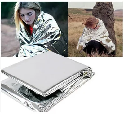 Outdoors Disposable Emergency Blanket