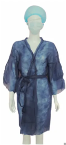 Kimono monouso in tessuto non tessuto