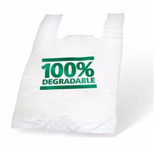 Plastic biologisch afbreekbare zak