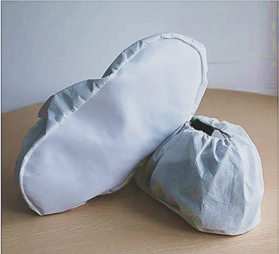 Microporous Shoe Cover With PU Sole