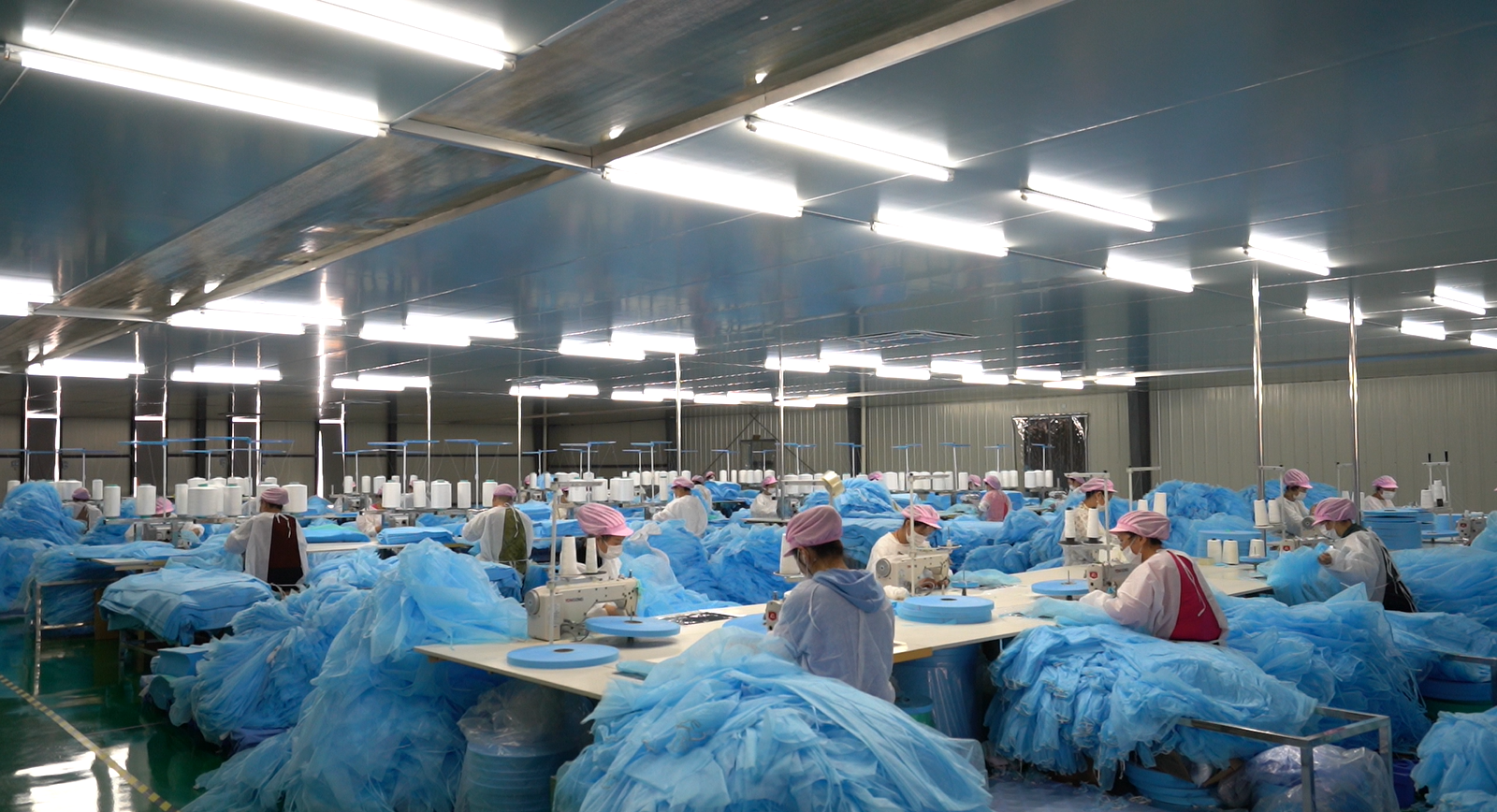 Китай Одноразовая бумажная териленовая шапочка от шеф-повара, производитель