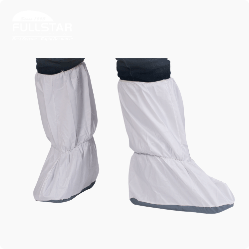 Microporous Boots Cover Non Skid PU Sole
