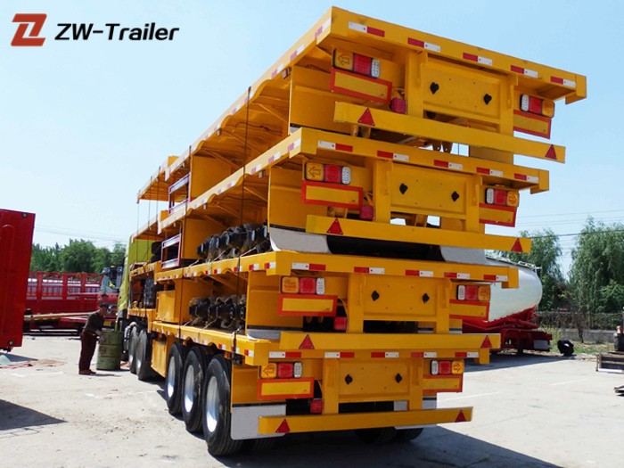 Treler Container Semi Truck Gooseneck Flatbed