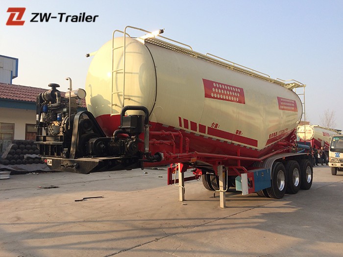 Bulk Cement Tanker Truck Trailer