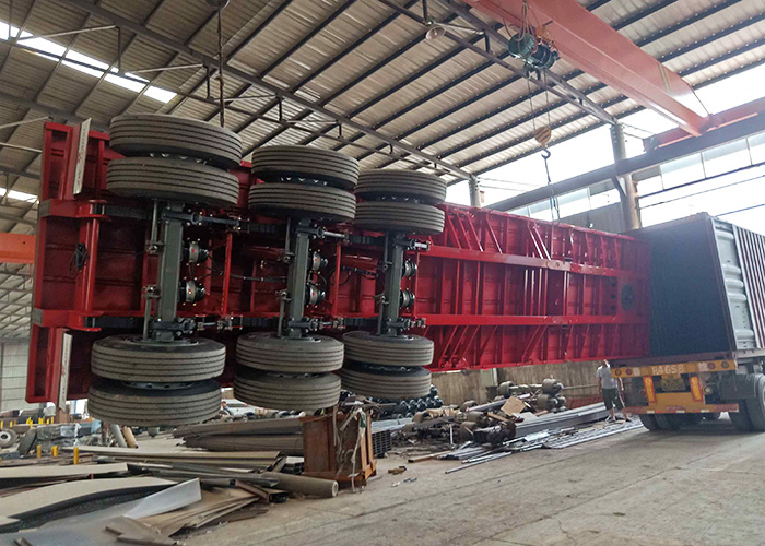Kilang Treler Kontena Flatbed