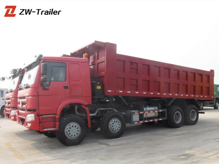 12 Wheeler Howo 8x4 Dump Truck