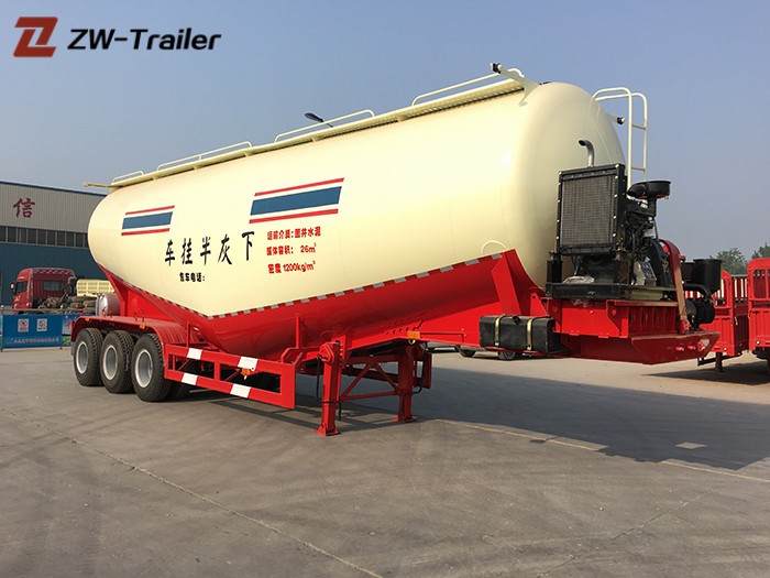 Supply bulk cement tanker,China Cement Silo Trailer,cement bulk carrier trailer Factory