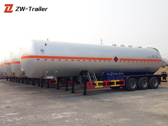 LPG Gasoline Transfer Tanker Truck Trailer