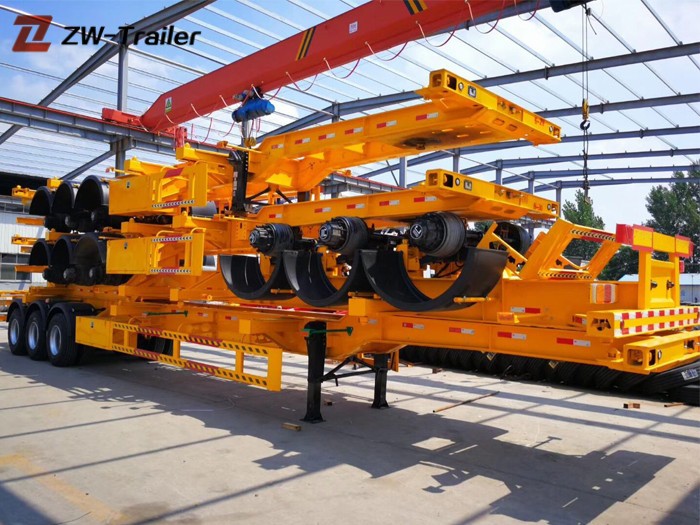 20ft Skeletal Container Trailer Chassis