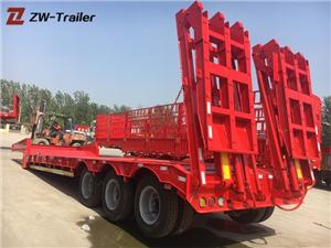 40ft Extendable Heavy Duty Low Bed Trailer