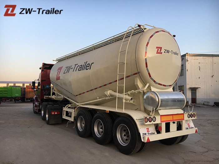 Pneumatic Bulk Cement Tanker Trailer