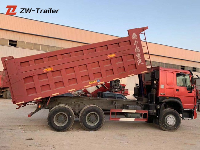 Sinotruk Used 371hp 375hp Dump Truck