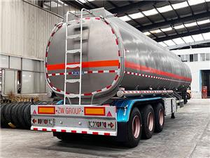 3 Axle Aluminum Fuel Tanker Semi Trailer will be Sent to Mexico