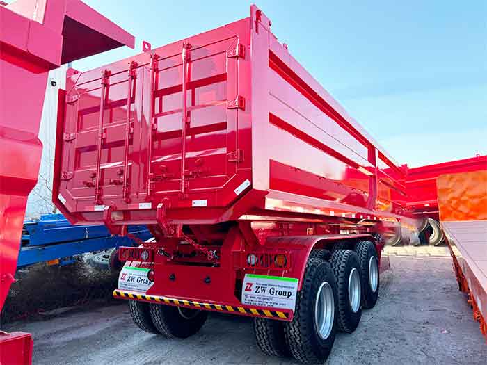 35CBM Dump Semi Trailer