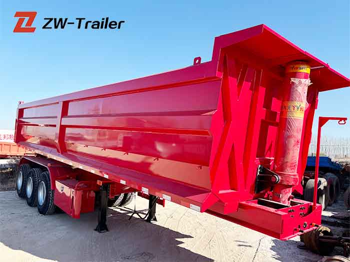 35CBM Dump Semi Trailer