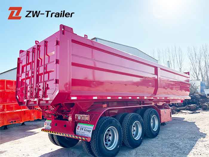 35CBM Dump Semi Trailer