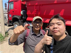 Dominican Customer Visit ZW Group Order Shacman X3000 Tractor Truck