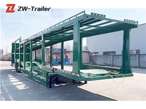 ZW Car Carrier Semi-Trailer sold to in Riyadh, Saudi Arabia: