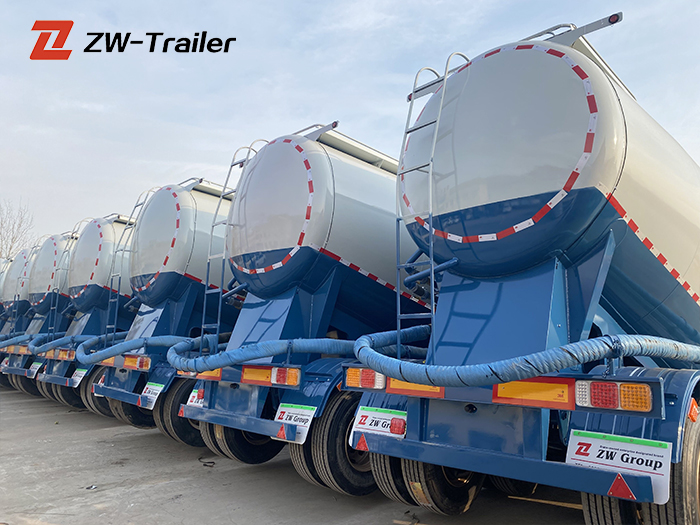 Cement Powder Tanker Semi Trailer