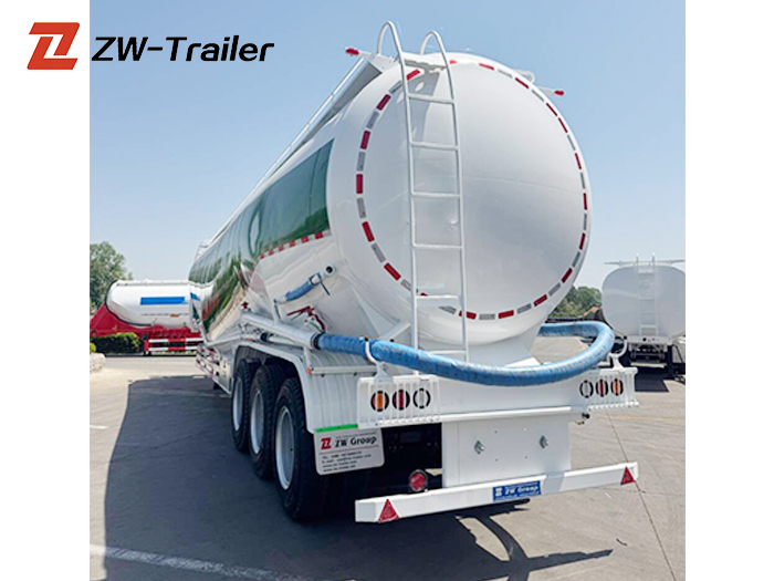 3 Axle Bulk Cement Semi Trailer