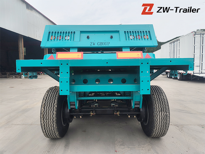 Flatbed Semi Truck Trailer