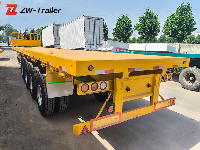 flatbed semi trailer