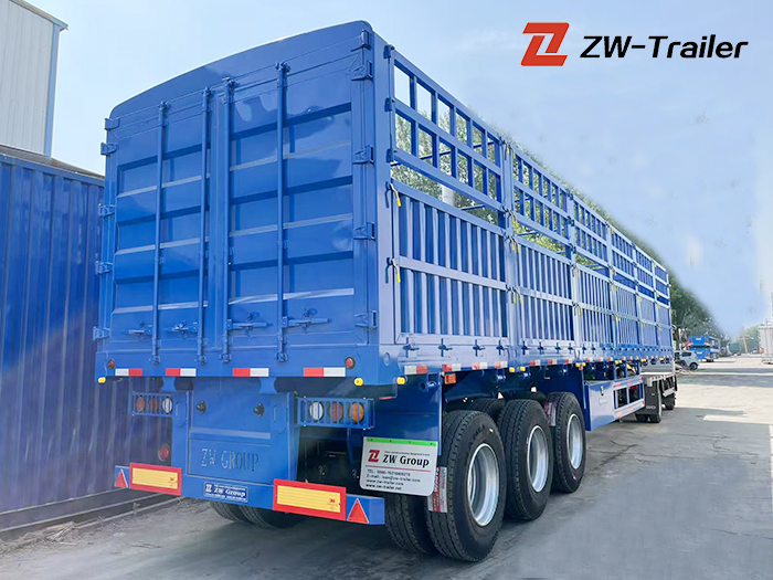 fence cargo semi trailer