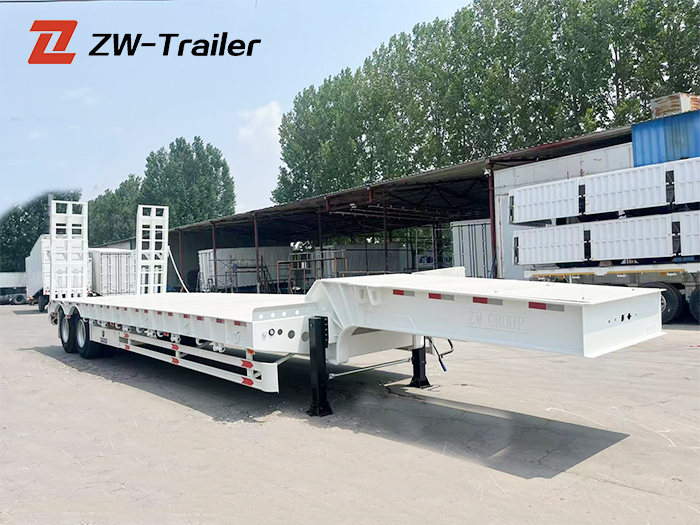 2 Axle 40 Ton Lowbed Trailer
