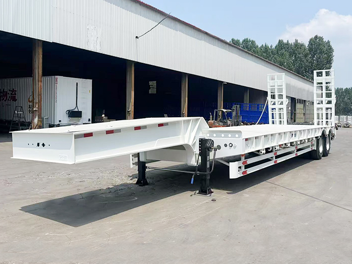 Low Bed Semi Trailer