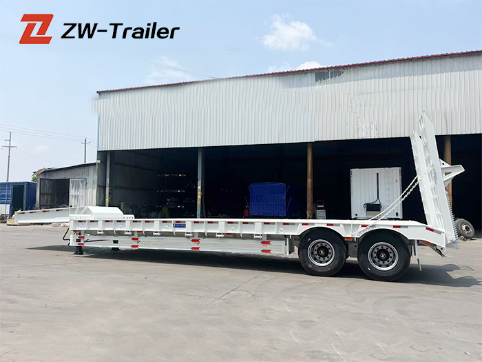 40 Ton Low Bed Truck Trailer