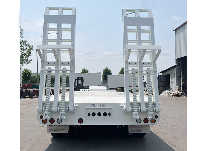 Low Bed Semi Trailer
