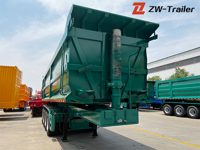 80 Ton Dump Semi Trailer