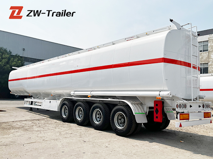 45CMB Aluminum Fuel Tanker Semi Trailer