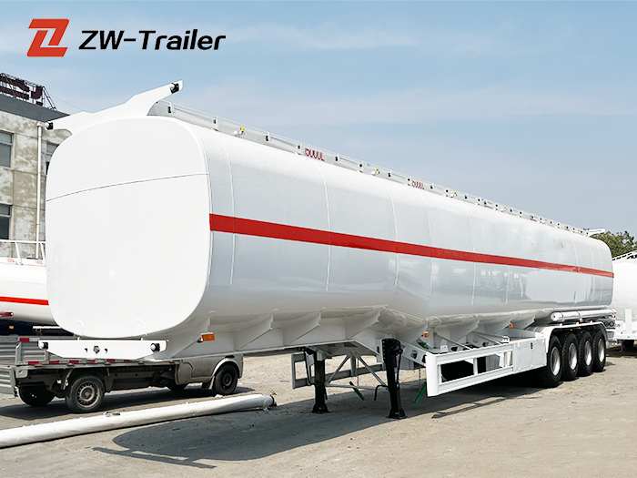 45CMB Aluminum Fuel Tanker Semi Trailer