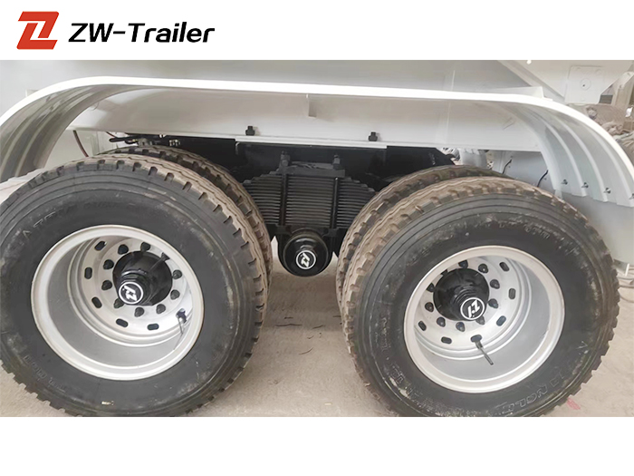 2 Axle Tipper Semi Trailer