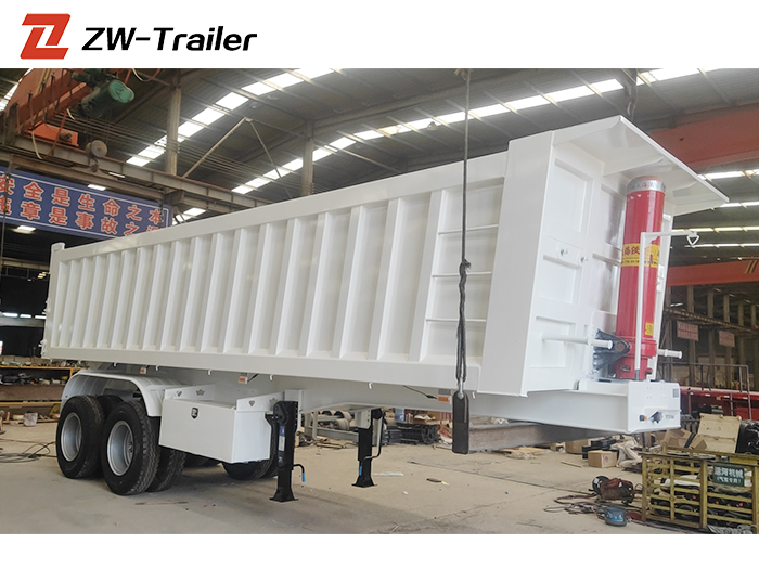 heavy duty tipper trailer