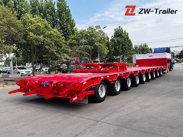 9 Axle Lowbed Semi-Trailer