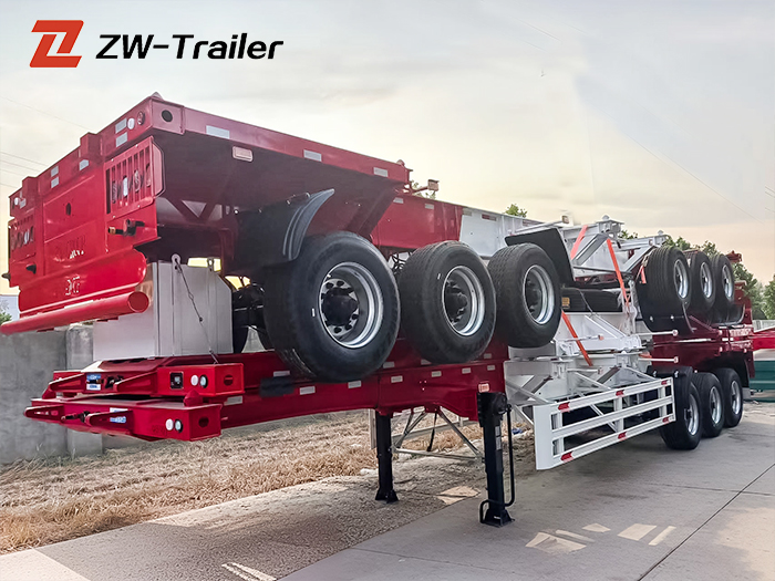 Skeleton Semi Trailer