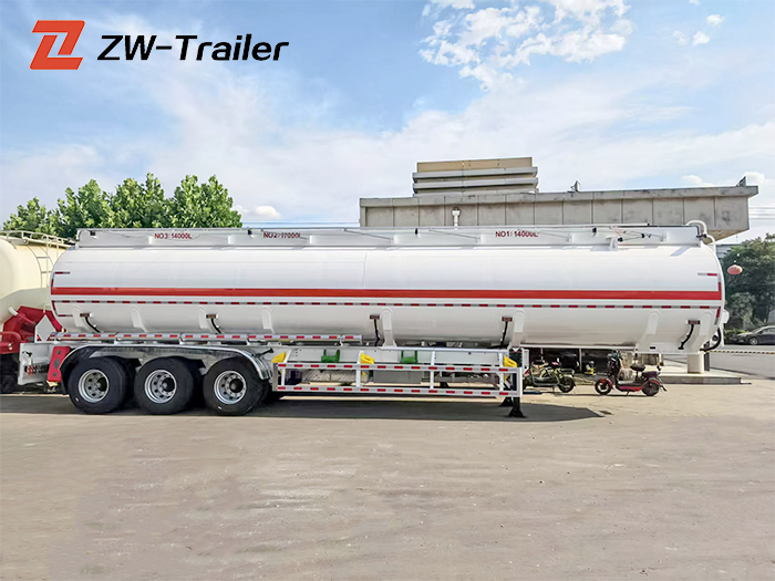 Oil Tanker Truck Trailer