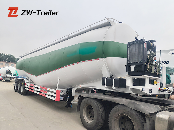 cement bulk tanker trailer