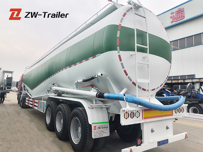 cement trailer exporter.