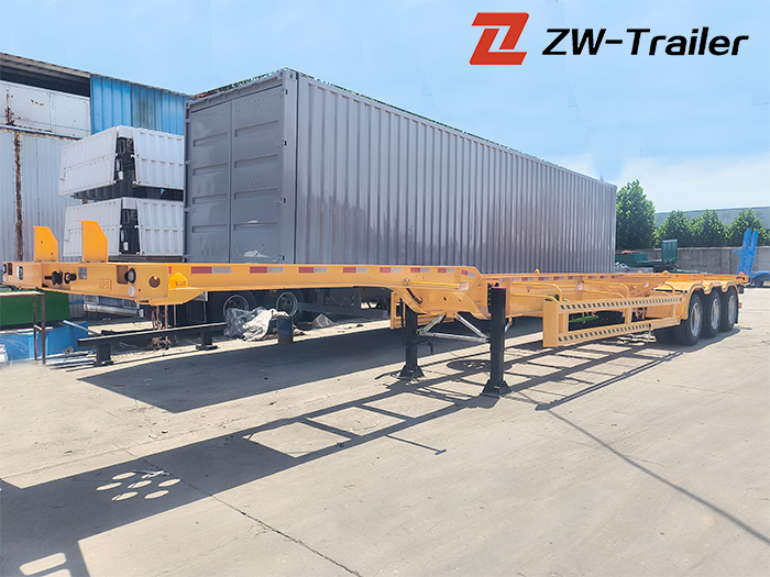 3 Axle Skeleton Semi Trailer