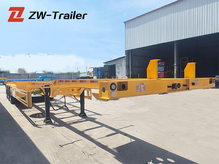 Skeleton Semi Trailer