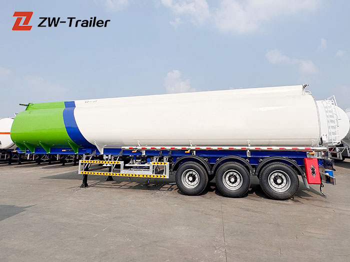 Aluminum Fuel Tanker Semi Trailer