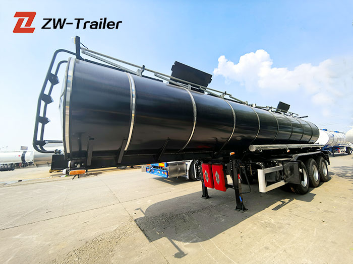 asphalt tanker semi trailer