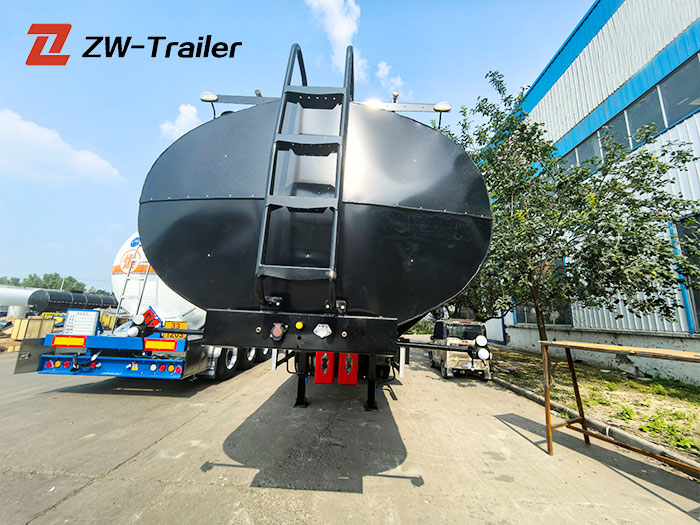 3 axle asphalt tanker trailer